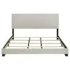 Coaster Fine Furniture 300852KW Dorian - Fabric Upholstered California King Panel Bed - Cream