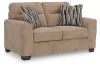 Benchcraft® 3130435 Olten - Loveseat - Mocha