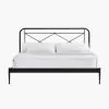 Intercon MB-BR-VINKNG-MTE-C Metal Beds - Vintage King Metal Bed - Matte Black