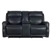 Liberty Furniture 7031SL-23P Clinton - Loveseat With Console P3 & ZG - Carmel Slate