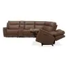 Liberty Furniture 7016CN-UPH-6PCSEC Collins - 6 Piece Sectional - York Chestnut
