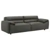 Coaster Fine Furniture 509504 Buxton - Top Grain Leather Upholstered Sofa - Graphite