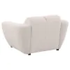 Coaster Fine Furniture 509303 Destino - Chenille Upholstered Splayed Arm Accent Chair - Greige