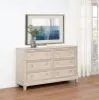 Coaster Fine Furniture 215923 Pembroke - 6-Drawer Bedroom Dresser Cabinet - Washed Oak