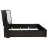Coaster Fine Furniture 222491KWB1 Leandro - Headboard, Box 1 of 3 - Burnished Black