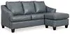 Ashley Furniture 4770518 Genoa - Sofa Chaise - Steel