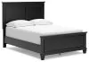 Ashley Furniture B687B4 Ashley Furniture B687B4 Lanolee - Full Panel Bed - Black