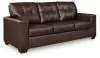 Ashley Furniture 21706/38/35 Ashley Furniture 21706/38/35 Santorine - 2 Pc. - Sofa, Loveseat - Dark Brown