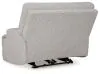 Ashley Furniture 9360582 Acklen Place - Wide Seat Power Recliner - Pewter