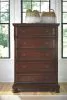 Ashley Furniture B697/31/36/46/57/54/96/92 Ashley Furniture B697/31/36/46/57/54/96/92 Porter - 7 Pc. - Dresser, Mirror, Chest, Queen Panel Bed, Nightstand - Rustic Brown