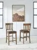 Ashley Furniture PCD592-124 Urbinforte - Upholstered Barstool (Set of 2) - Light Brown