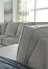 Ashley Furniture 87214S2 Ashley Furniture 87214S2 Altari - Right Arm Facing Corner Chaise 2 Pc Sectional - Alloy