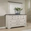 New Classic B403W-060 New Classic B403W-060 Augusta - Mirror - Rustic White