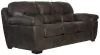 Jackson Furniture Industries 445303-1227/28-3027/28 Grant - Faux Leather Sofa - Steel