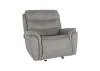 New Classic U092-13P2-GRY Kamari - Glider Recliner With Power Headrest & Footrest - Gray