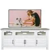 Riverside Furniture 37240 Cora - Media Console - Cloud / Fog