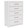 Riverside Furniture 30765 Riverside Furniture 30765 Rosalie - 5 Drawer Chest - White