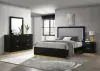 Coaster Fine Furniture 224781Q-S4 Caraway - 4 Piece Queen Bedroom Set - Black