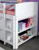 Furniture of America CM-BK967T Abigail - Twin Size Loft Bed - White