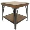 Intercon DT-TA-2426-CCR-C District - End Table - Copper