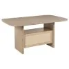 Coaster Fine Furniture 109388-S8 Kailani - 8 Piece Counter Dining Set with Cabinet - Beige Oak