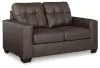 Benchcraft® 1700335 Benchcraft® 1700335 Barlin Mills - Loveseat - Umber