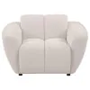 Coaster Fine Furniture 509303 Destino - Chenille Upholstered Splayed Arm Accent Chair - Greige