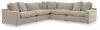 Benchcraft® 67808S4 Benchcraft® 67808S4 Maxton Heights - 5-Piece Sectional - Pebble