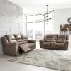 Ashley Furniture 3990588 Stoneland - Reclining Sofa - Light Brown