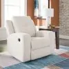 Ashley Furniture 3880529 Danum - Zero Wall Recliner - Stone