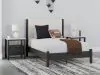 Ashley Furniture B2616B3 Ashley Furniture B2616B3 Cadmori - Full Upholstered Panel Bed - Black / White