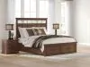 Ashley Furniture B849B5 Ashley Furniture B849B5 Taffenbrook - California King Panel Storage Bed - Medium Brown