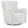 Ashley Furniture A3000797 Rowenburg - Swivel Glider Accent Chair - Cream