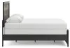 Ashley Furniture PCB1118B9 Ashley Furniture PCB1118B9 Broachmyn - Full Panel Bed - Black / Gray