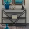 Liberty Furniture 37-OT1030 Arista - Sofa Table - Cobblestone Brown / Gray Dusty