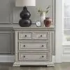 Liberty Furniture 361W-BR62 Liberty Furniture 361W-BR62 Big Valley - Bedside Chest With Charging Station - Whitestone