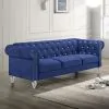 New Classic UKD13-30-BLUC New Classic UKD13-30-BLUC Emma Crystal - Sofa - Royal Blue