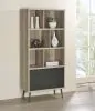 Coaster Fine Furniture 801923 Maeve - 3-Shelf Bookcase With Drawers - Distressed Pine