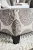 Furniture of America SM5142GY-OT Bonaventura - Ottoman - Gray / Pattern