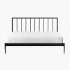 Intercon MB-BR-MODKNG-MTE-C Metal Beds - Modern King Metal Bed - Matte Black