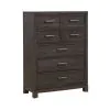 Liberty Furniture 313-BR41 Modern Edge - 5 Drawer Chest - Caffe