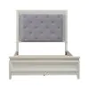 Liberty Furniture 781-BR-QUB Liberty Furniture 781-BR-QUB Reflections - Queen Upholstered Bed - Pearl White