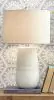 Ashley Furniture L100724 Shavon - Ceramic Table Lamp  - Beige / White