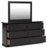 Ashley Furniture B138B50 Ashley Furniture B138B50 Maribel - Dresser and Mirror - Black