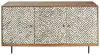 Ashley Furniture A4000258 Kerrings - Accent Cabinet - Brown / Black / White