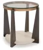 Ashley Furniture T432-6 Frazwa - Round End Table - Multi
