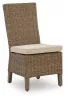 Ashley Furniture PCP790-601 Laguna Heights - Side Chair With Cushion (Set of 2) - Beige