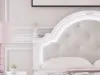 Ashley Furniture PCB1819-187 Kozlani - Full Upholstered Panel Headboard - White