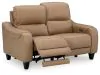 Ashley Furniture U6600014 Mosswell - Power Reclining Loveseat With Adj Headrest - Toffee