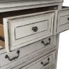 Liberty Furniture 244-BR41 Magnolia Manor - 5 Drawer Chest - Antique White